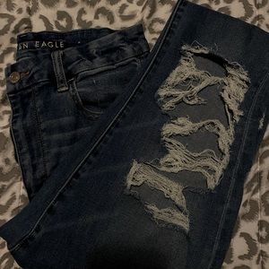 Ultra High American Eagle Jeans !